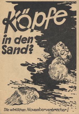 [Philipp Scheidemann]: Köpfe in den Sand?